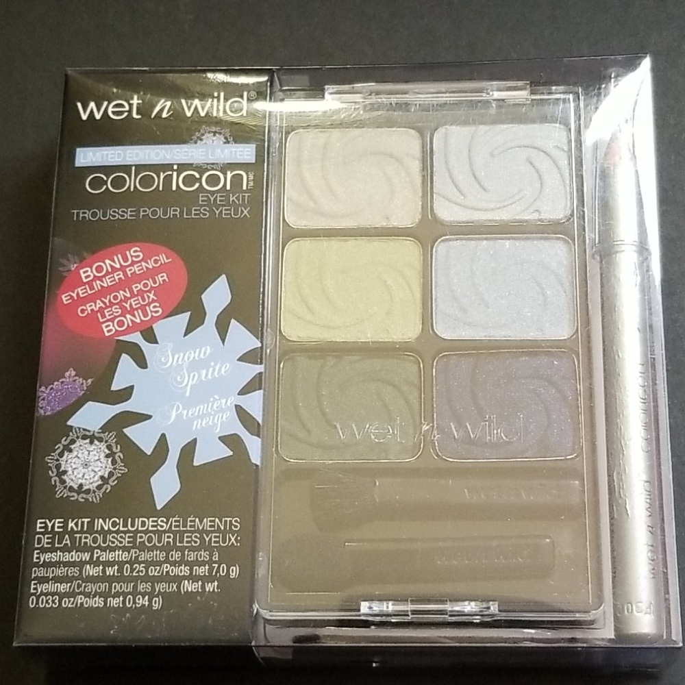 Wet n Wild Snow Sprite palette NIB